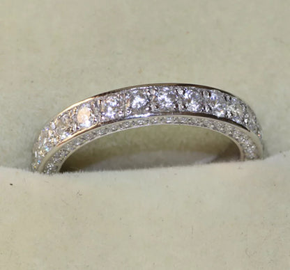 Sterling Silver Eternity Stacking Band Ring